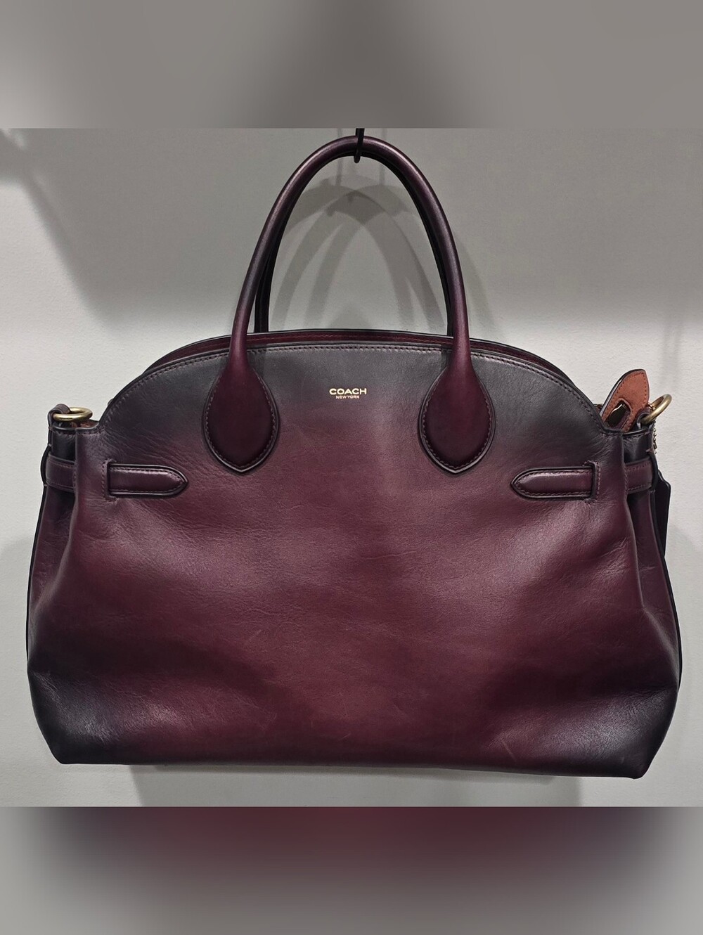 Coach Empire 40 Carryall in Burnished Merlow and Brass hardware *PRICE IS FIRM*